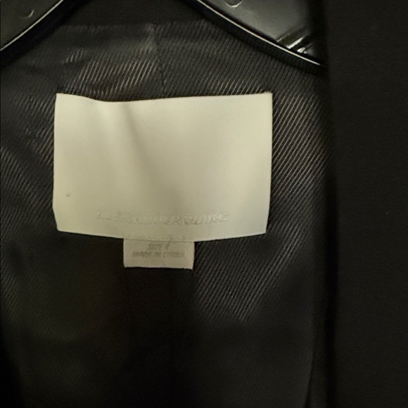 NWT Black Sleeveless Tuxedo Blazer Vest - Picture 2 of 5